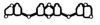 BGA MG2337 Gasket, intake manifold